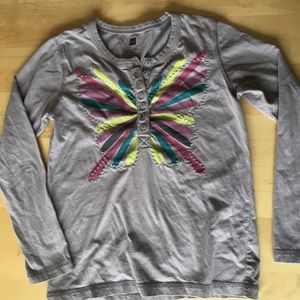 Tea Collection butterfly shirt